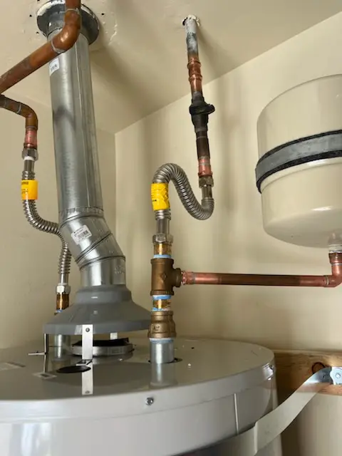 Water heater installation and plumbing repair in Antigo